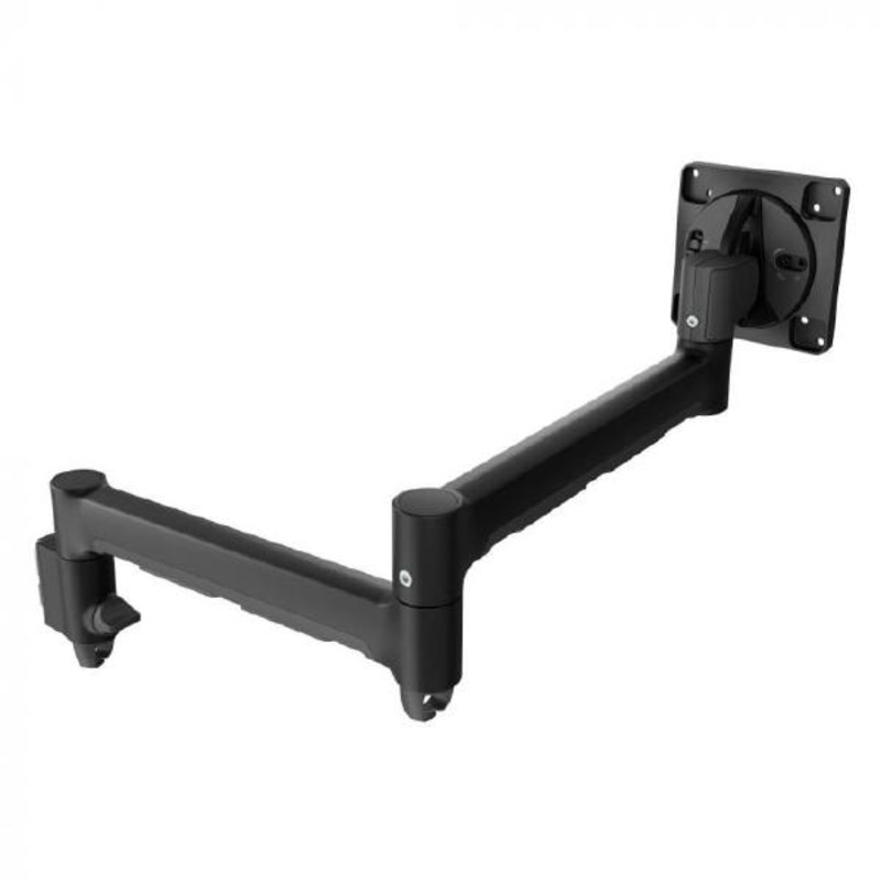 Atdec AWM-A71T 710mm Long Swing Monitor Arm, Adjustable Tilt and Pan, Black 13AWM-A71T-B