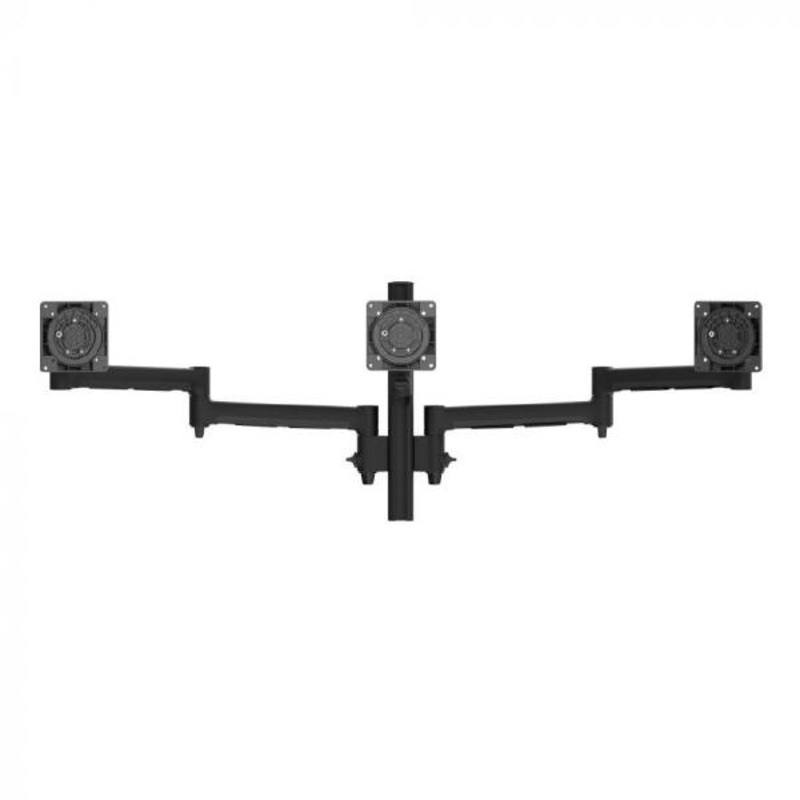 Atdec AWMS-3-13714 Triple Monitor Arms + 400mm Post / 12kg Curved 13AWMS-3-13714T-C-B