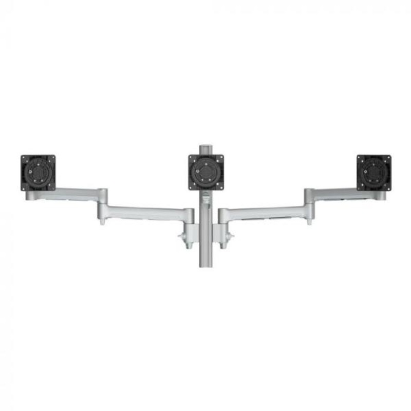 Atdec AWMS-3-13714 Triple Monitor Arms + 400mm Post / 12kg Curved 13AWMS-3-13714T-G-S