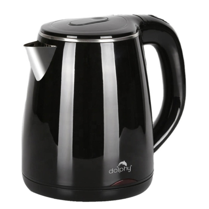 1.2L Black 1800W Electric Kettle For Hot Water V959-DKTL0038