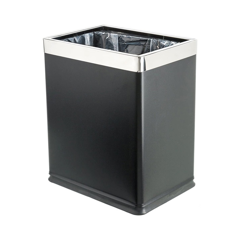10 L Black Stainless Steel Dustbin V959-DWBN0029