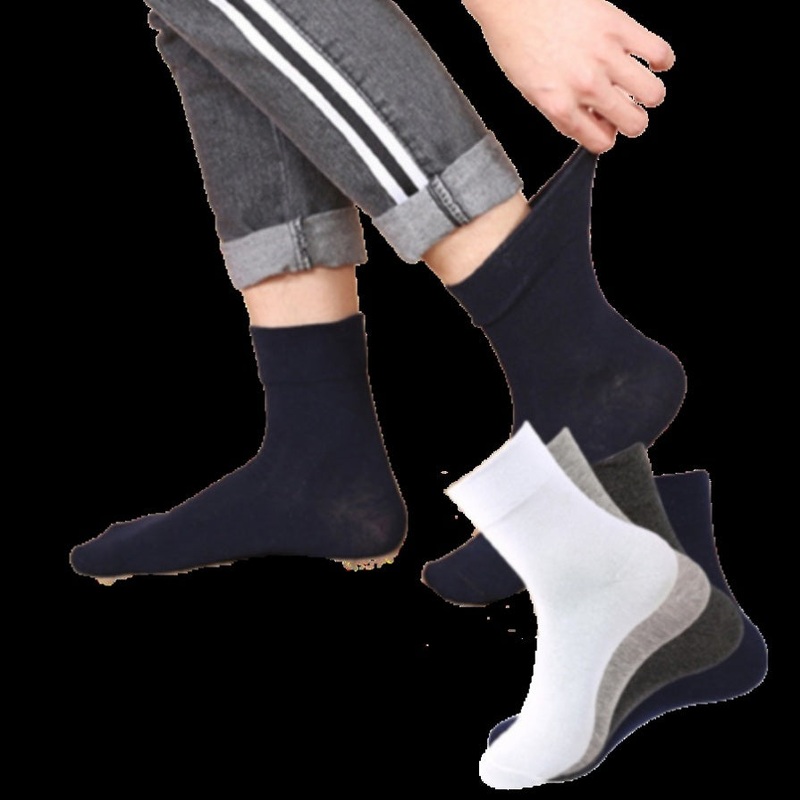 10x Pairs COTTON Rich LOOSE TOP SOCKS Medical Circulation Diabetic Comfort BULK – V563-10COTTONLTSOX-CHRCL6-11