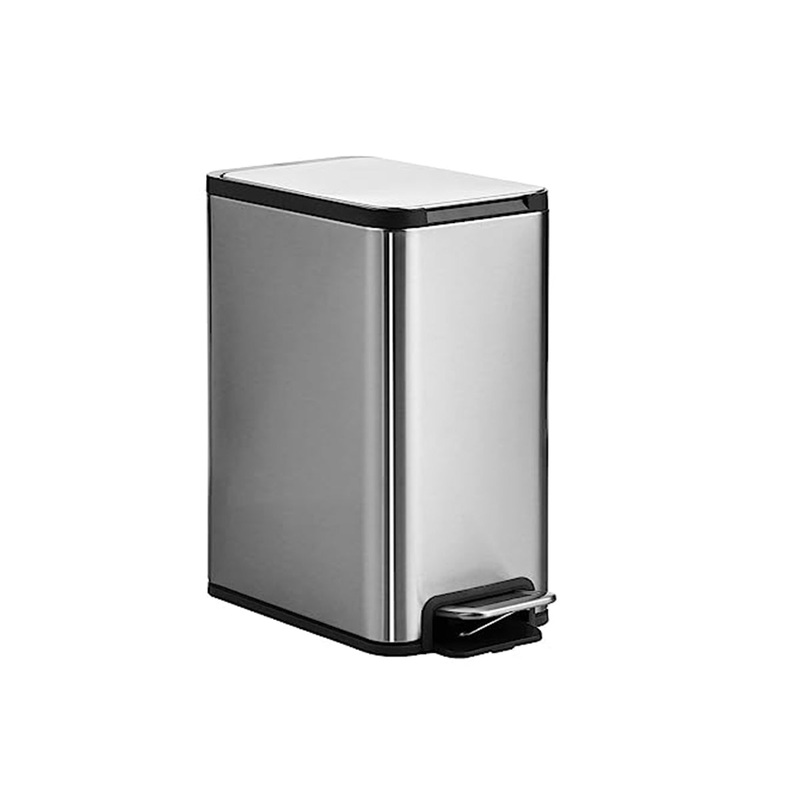 5L SS Indoor Trash Can With Foot Pedal V959-DWBN0025