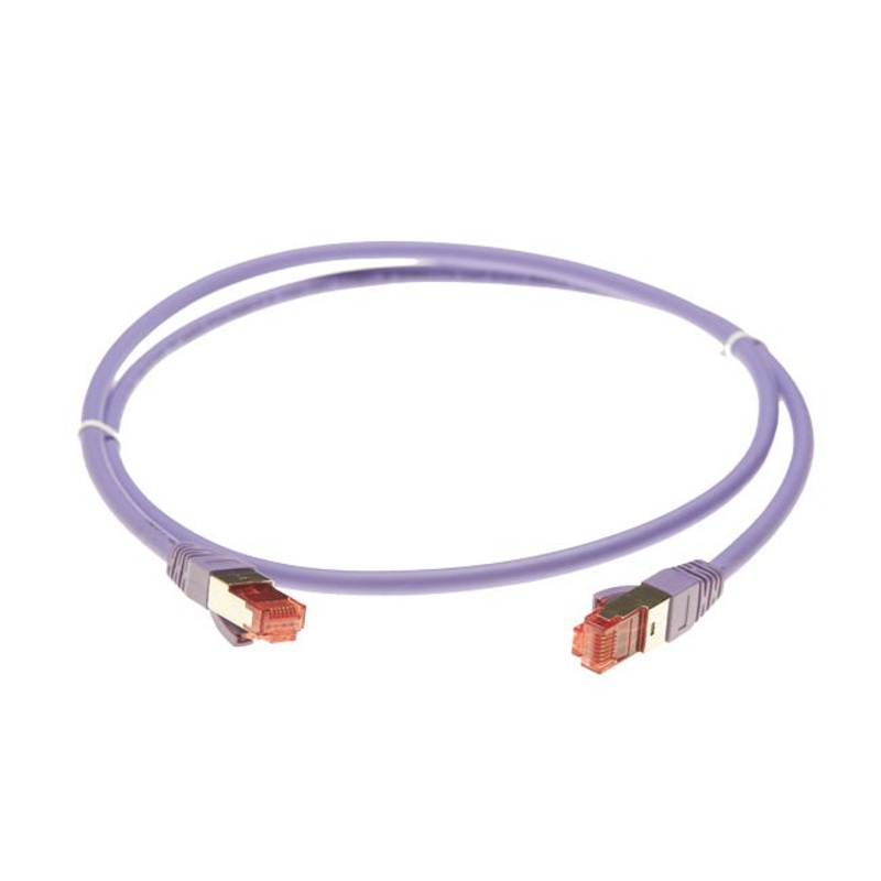 15m CAT6A S/FTP LSZH Ethernet Network Cable | Purple 004.100.4020
