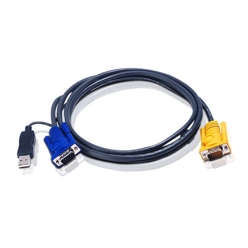ATEN KVM Cable 1.8m with 3 in 1 SPHD to VGA & USB V177-L-KVA-2L-5202UP