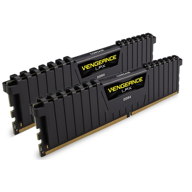 CORSAIR Vengeance LPX 32GB DDR4 3200MHz C16 Desktop Gaming Memory Black CMK32GX4M2B3200C16 V177-L-MECM4VL2X1632E