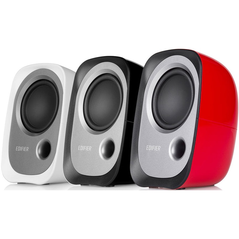 EDIFIER R12U USB Compact 2.0 Multimedia Speakers System – 3.5mm AUX/USB/Ideal for V177-L-SPE-R12U-WH