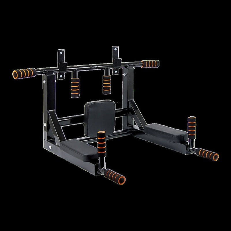 Heavy Duty Wall Mounted Power Station – Knee Raise – Pull Up – Chin Up -Dips Bar V63-833631