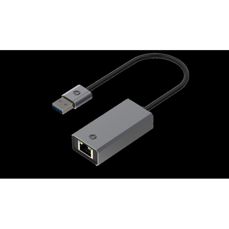 USB3.0 AM to RJ45 Ethernet 1000Mhz Aluminium Case Elegant Design 005.001.1163