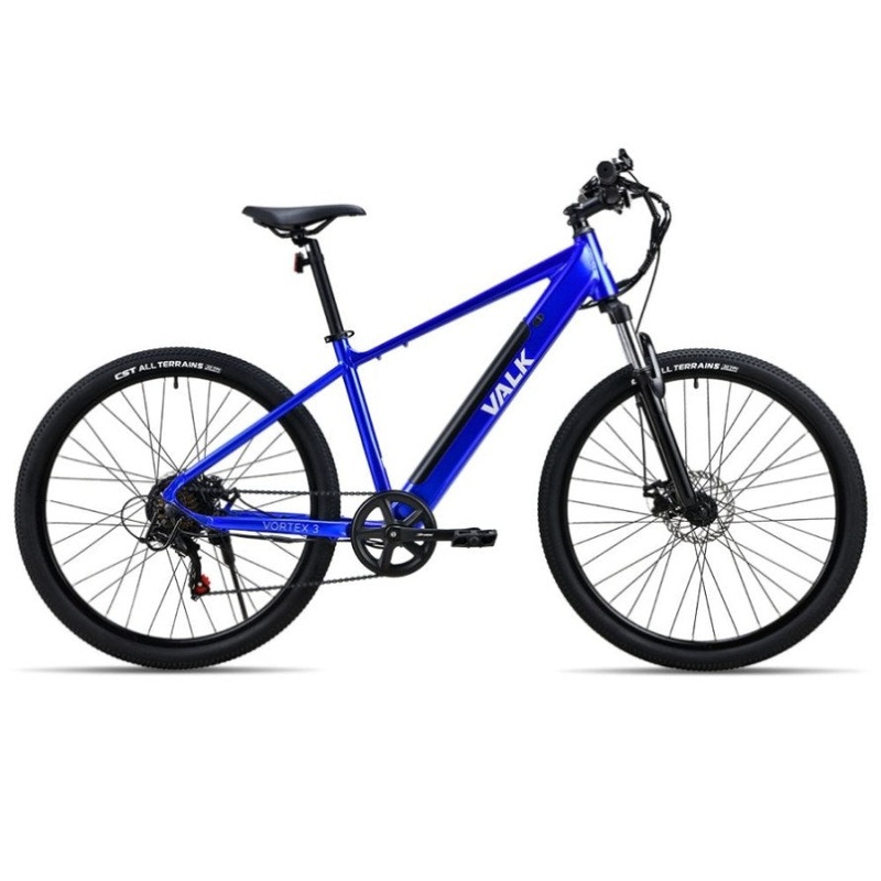 VALK Vortex 3 Electric Bike, Medium Frame Mountain ebike, Blue V219-BIKEMBVAB3HEA