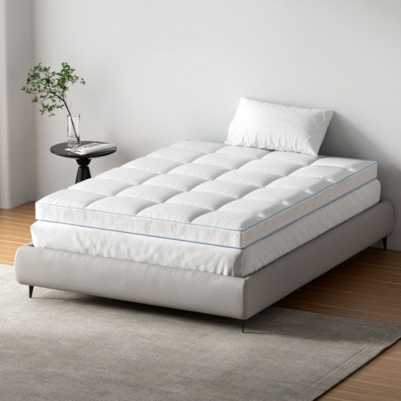 Giselle Bedding Mattress Topper Pillowtop Bamboo 10cm Double TOPPER-BAM-10-D