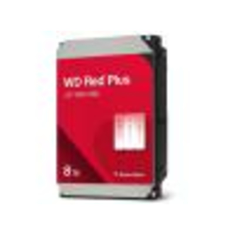 WD Red Plus WD80EFPX 8TB 5640RPM 256MB 3.5 NAS Internal Hard Drive, 3 Year Warranty – SOH Pricing 06WD80EFPX