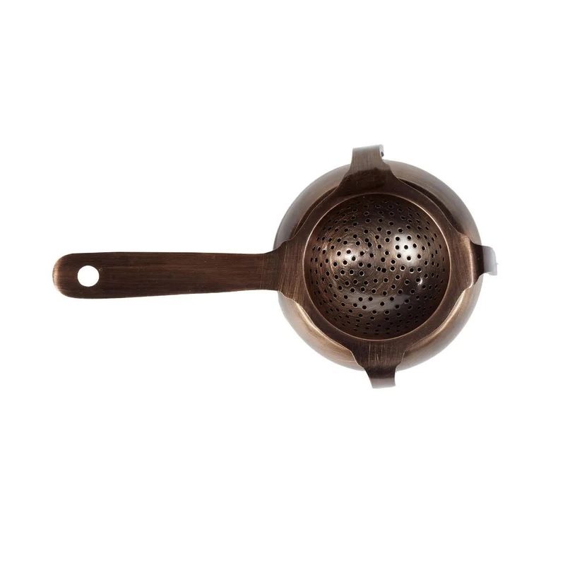 Antique Copper Tea & Cocktail Strainer Set V1026-KLCPP3203