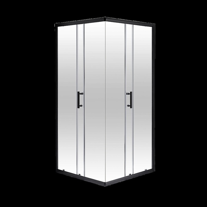 800 x 800mm Sliding Door Nano Safety Glass Shower Screen By Della Francesca V63-829421