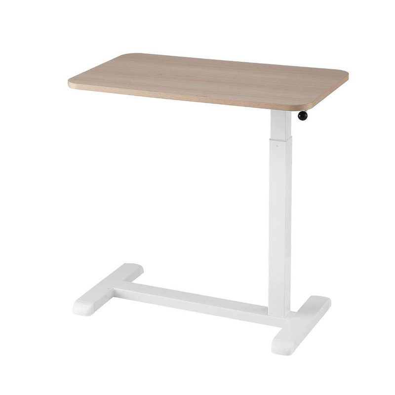 Artiss Laptop Desk Height Adjustable Mobile Workstation Computer Desks 70CM LA-DESK-B-70-OAK