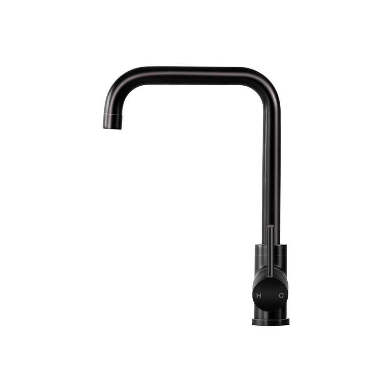 Cefito Kitchen Mixer Tap Mixer Rectangle Sink Faucet Basin Laundry Black TAP-A-82H33-BK