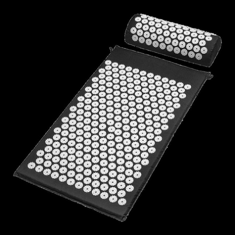Massage Acupressure Yoga Mat With Pillow Sit Mats Cut Pain Stress Soreness V63-823891