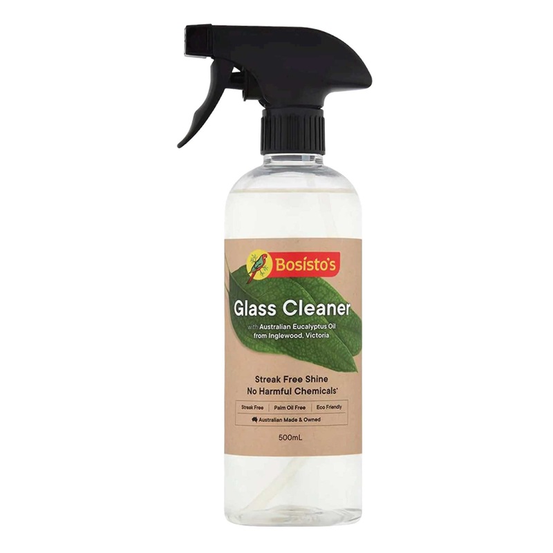 Bosisto’s Glass Cleaner 500ml – Pure Eucalyptus Oil Eco Window Cleaning Spray V238-SUPDZ-39945716760656
