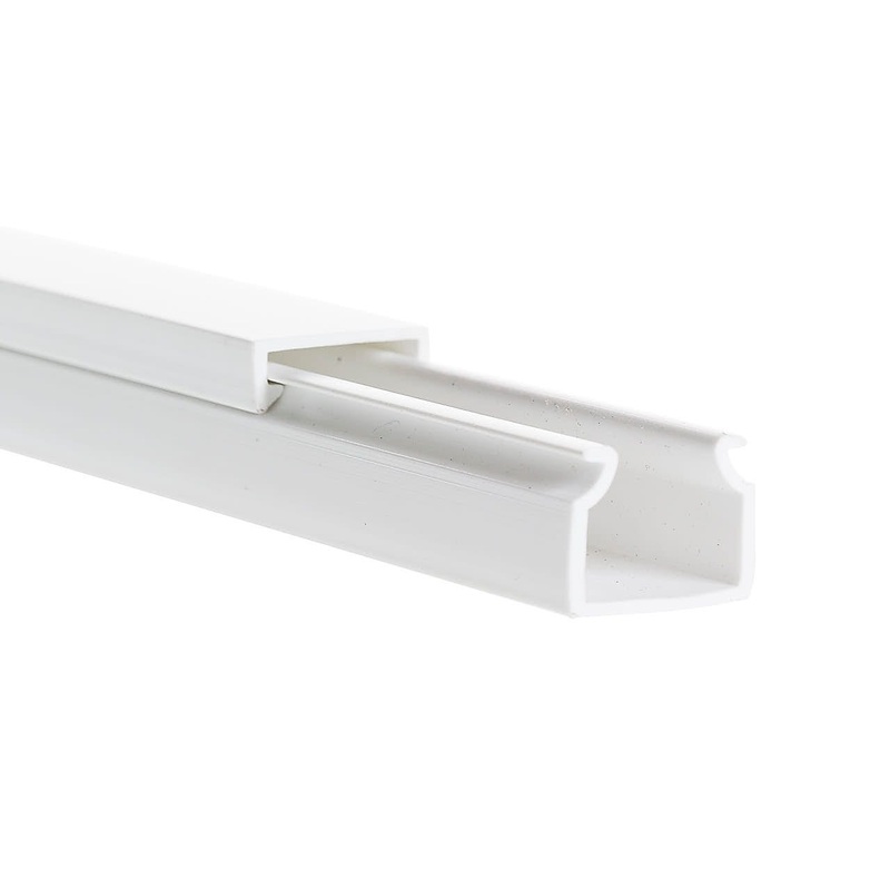 Cable Ducting 50mm x 2m: White 013.002.5050