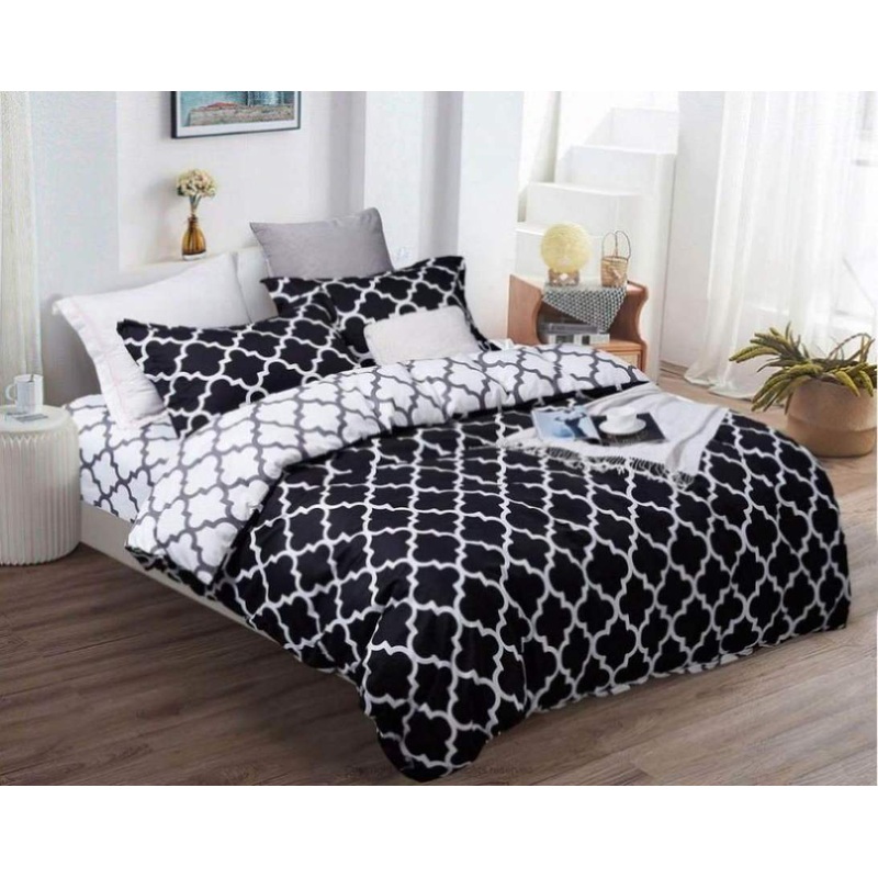 Pendall King Size Quilt/Duvet Cover Set V493-MK-446