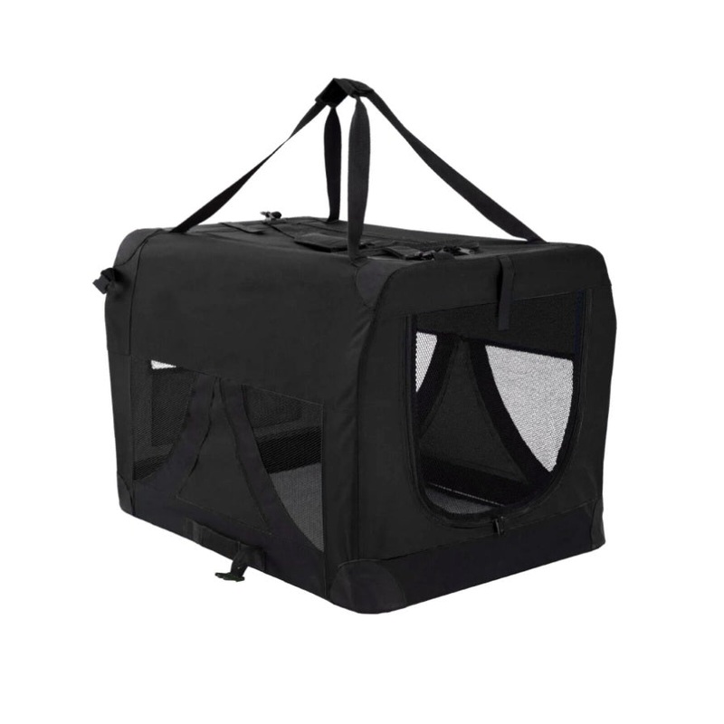 Portable Soft Dog Cage Crate Carrier XXXL BLACK V274-PET-02XXXL-BK