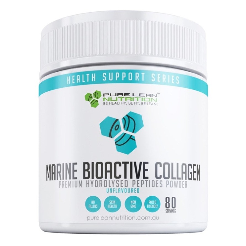 80 Servings Marine Collagen Bioactive Peptides Powder Beauty Glow for Skin Nails V563-MARINE_COLLAGEN