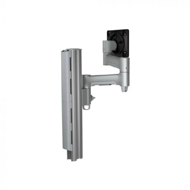 Atdec AWMS-4640 Single 460mm Monitor Arm + 400mm Post / 12kg 13AWMS-4640T-C-S