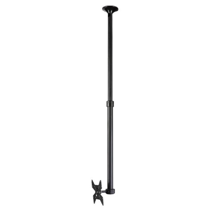 Atdec Telehook 1040 Tilt Ceiling Mount Long up to 1800mm. Max load 25kg. VESA up to 200×200. Black 13TH-1040-CTL