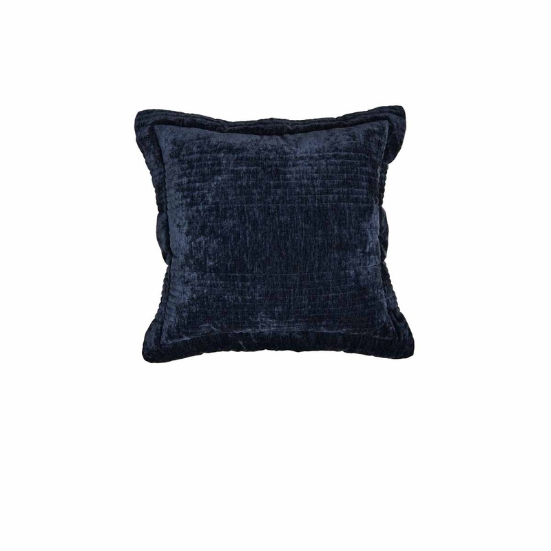 Bianca Cyrano Indigo Square Filled Cushion 43 x 43cm V442-BCA-CUSHION-CYRANO-INDIGO-SQ