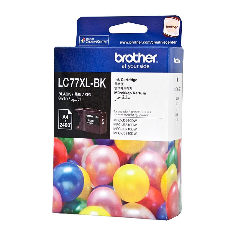 Brother LC77XL Black Ink Cart DS-B77XLB