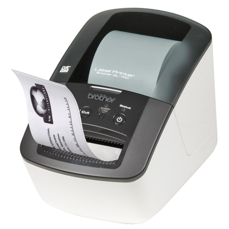 Brother QL-700 Professional Label Printer, 93 labels p/m, V177-L-PRB-QL700