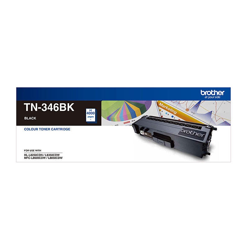 Brother TN346 Black Toner Cart DS-BN346B