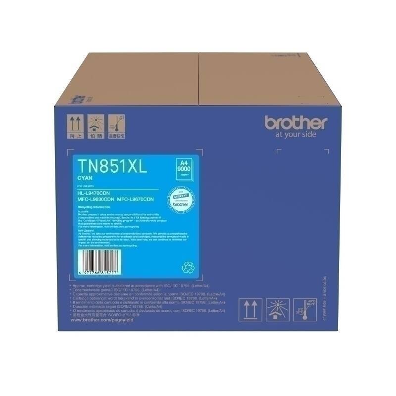 Brother TN851XL Cyan Toner Car DS-BN851XLC