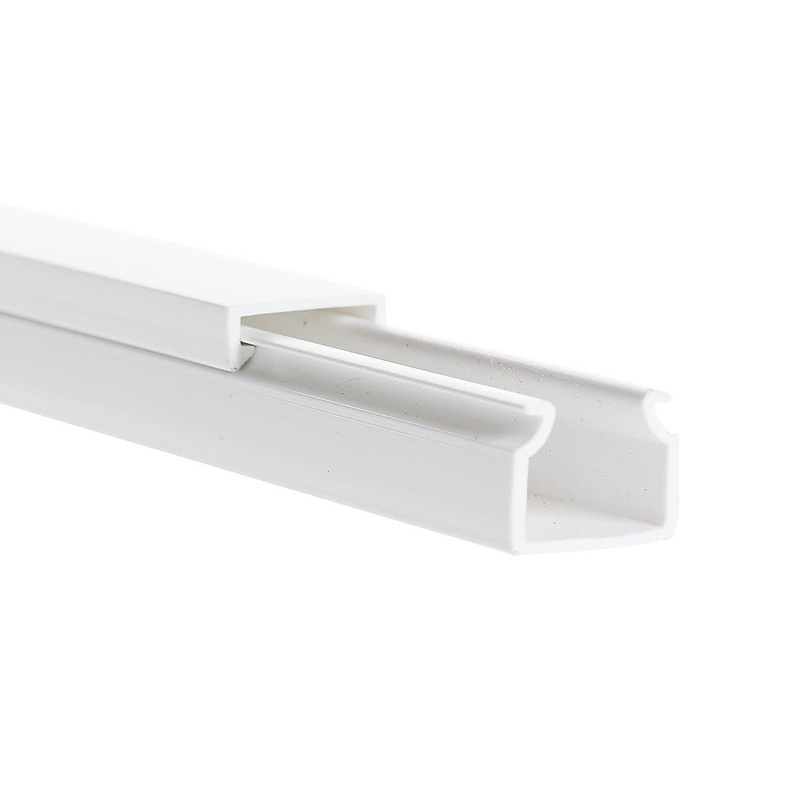 Cable Ducting 100mm x 2m: White 013.002.7070