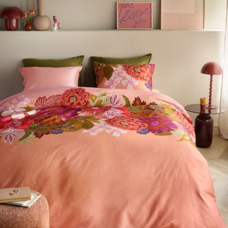 Oilily Livia Multi Cotton Floral Quilt Cover Set Queen V442-HIN-QUILTCS-LIVIA-MULTI-QS