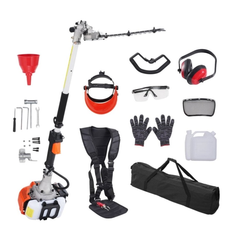 VEVOR 15.7-inch 26CC 2 Cycle Gas Hedge Trimmer, Gas Powered Pole Hedge Trimmer with Dual Sided Dual V952-RQLLJGZJDLLJRN337V0