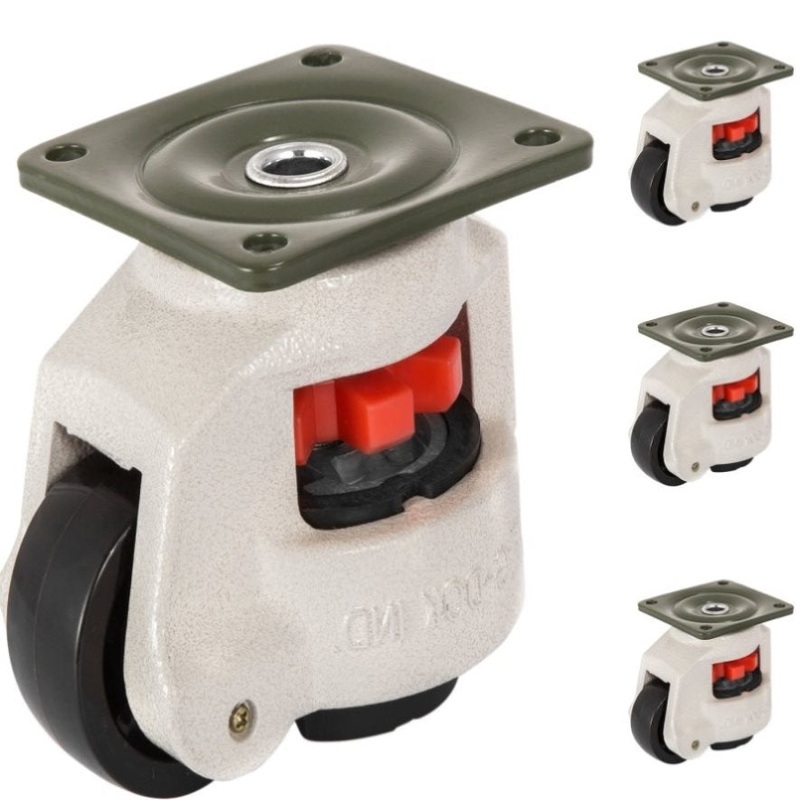 VEVOR 4 Pack Levelings GD-60F Plate Mounted Footmaster Leveling 551kg per Leveling V952-JLSPTJFML4PCS60F1V0