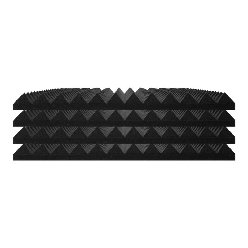 VEVOR Acoustic Foam Panels 4 Pack 48 x 24 x 2 in for Studio Wall and Ceiling V952-FZZSPMBHSL48R56X0V0