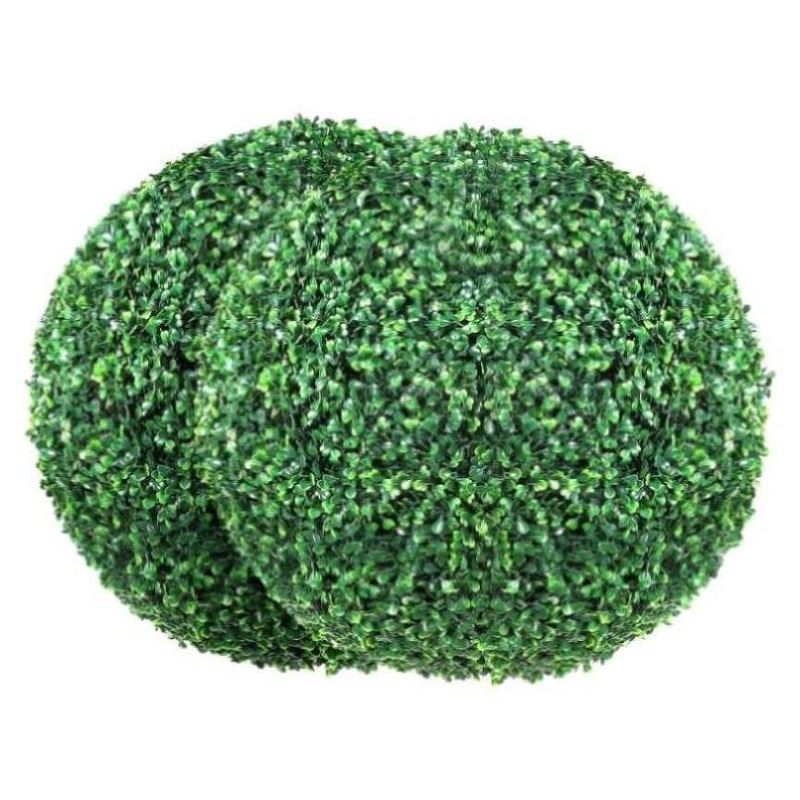 VEVOR Artificial Topiaries Boxwood Trees, , Ball-Shape Faux Topiaries Plant, All-year V952-RGZWXJQ20YC04FIJEV0