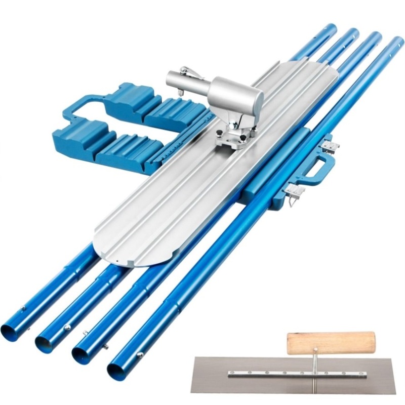 VEVOR Bull Float Magnesium Float 48 x 8 Round End Float Tool Cement Tool Bull V952-48CSNMZ48X8TYDGJBV0