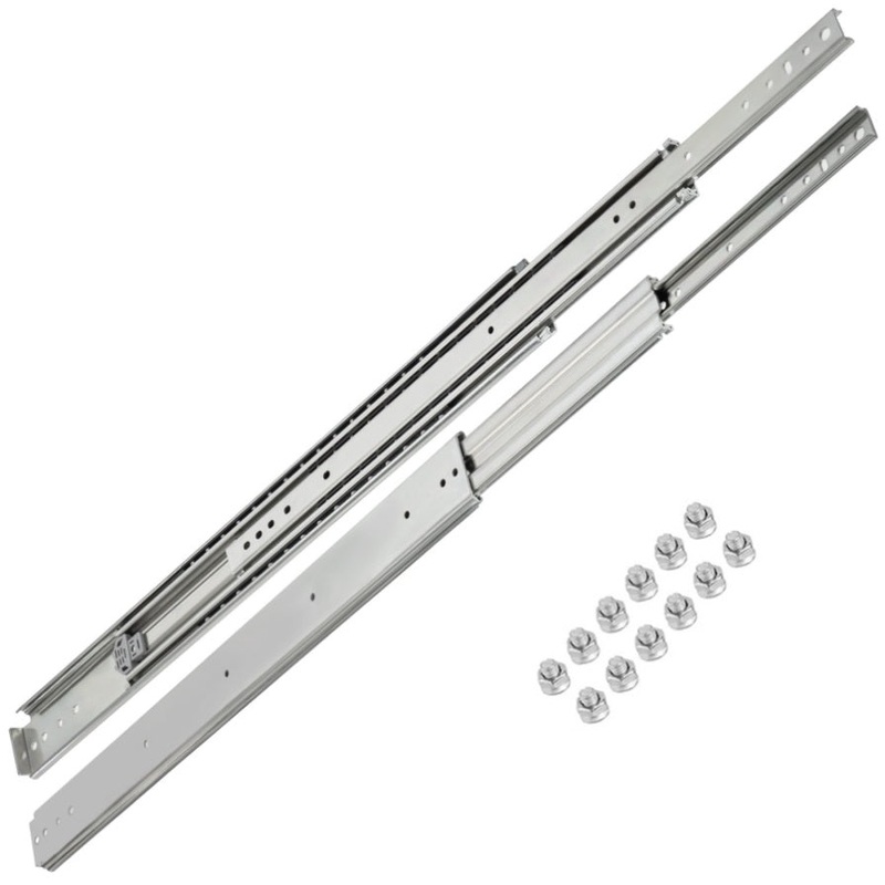 VEVOR Drawer Slide Soft Close Drawer 1Pair 40 Ball Bearing Full Extension 500lb V952-CTDGBYCW500402FS6V0