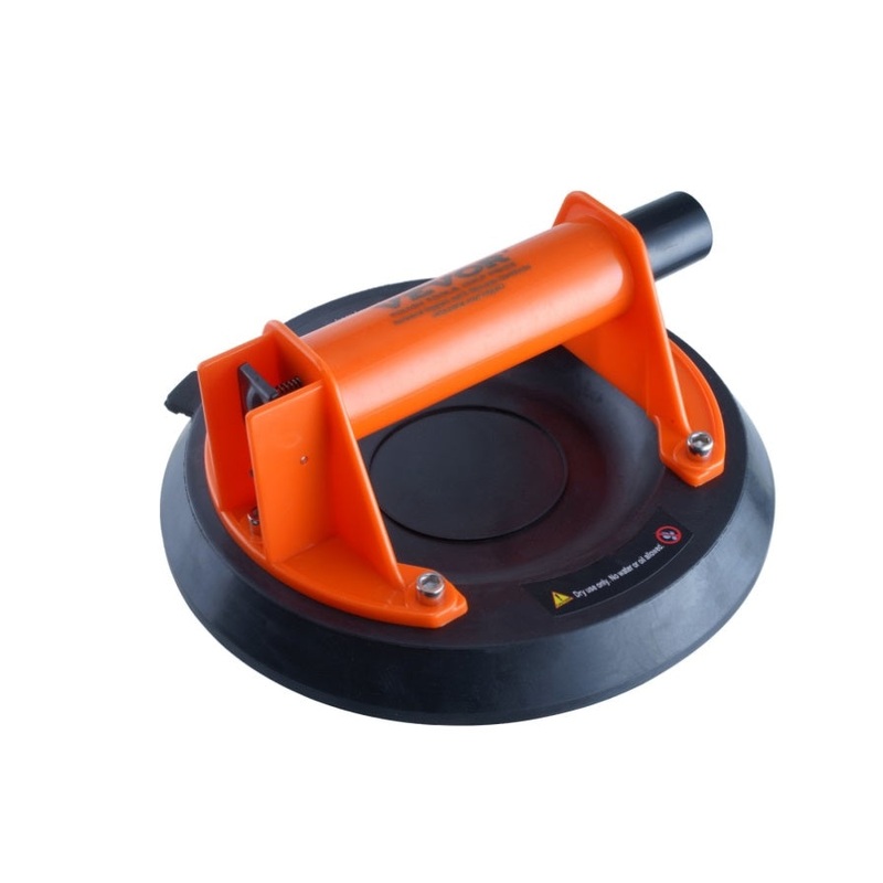 VEVOR Glass Suction Cup, 203 mm 278 kg Capacity, Vacuum Suction Cup with ABS Handle and Carry Box, V952-YXZKXPSL1J8YAA002V0