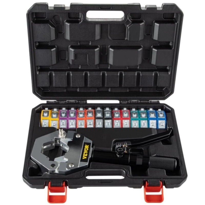 VEVOR Hydraulic Hose Crimper Hydra-Krimp 71500,Manual AC Hose Crimper Kit Air Conditioning Repaire V952-71500YYRGJSJ00001V0