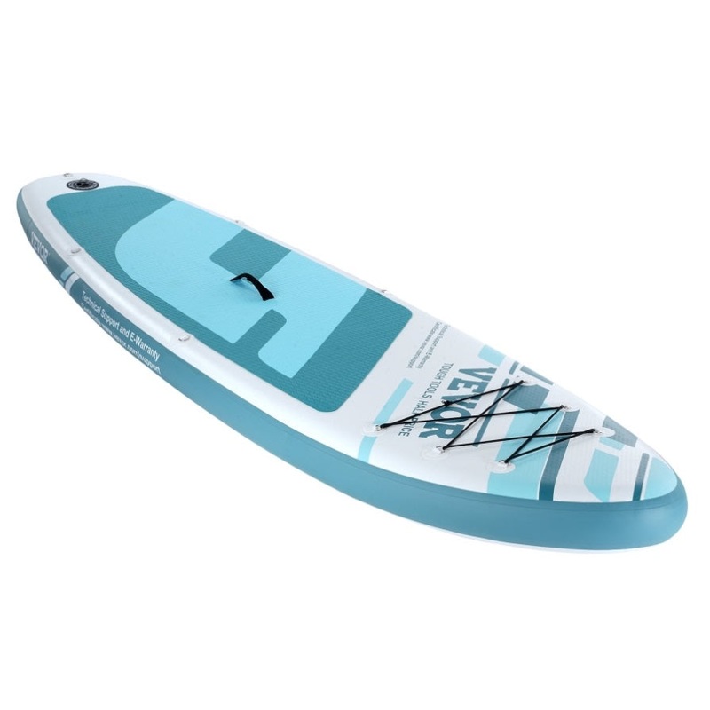 VEVOR Inflatable Stand Up Paddle Board, 152 mm Wide SUP Paddleboard, with Board Accessories, Pump, V952-CQJBPTKPTKBL13VK8V0