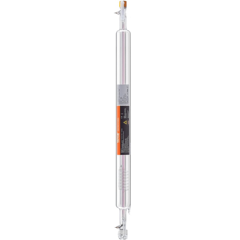 VEVOR Laser Tube, 50W CO2 Laser Tube for Laser Engraver and Cutter Machine, 850 mm Length, 50 mm V952-CO2JGG50W00025GL9V9