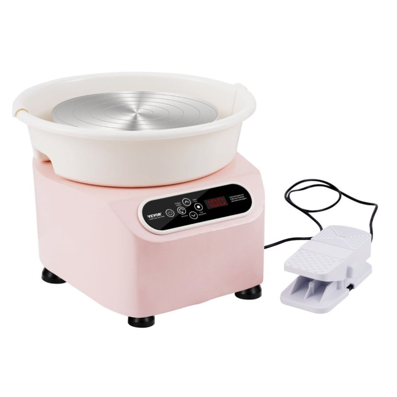 VEVOR Pottery Wheel, 10 inch Pottery Forming Machine, 350W Electric Wheel for Pottery with Foot V952-ZQLPJXS10YC3JRYOKV3