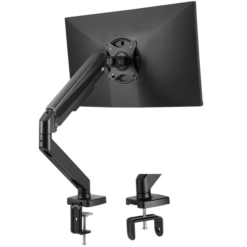 VEVOR Single Monitor Mount, Supports 13-32, 330-813 mm Screen, Fully Adjustable Gas Spring Monitor V952-XSQBJDMBQDHBUC1YIV0