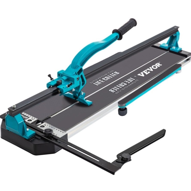VEVOR Tile Cutter 24in Cutting Tool w/ Laser Guide Single Rail Double Brackets V952-CZQGJ600MMSDDGDZCV0