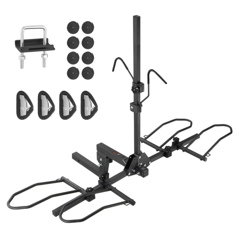 VEVOR 2-Bike Rack Hitch Mount 160lbs Folding Carrier Car Truck SUV 2 V952-GJZXCJTJSGJJXOJYPV0