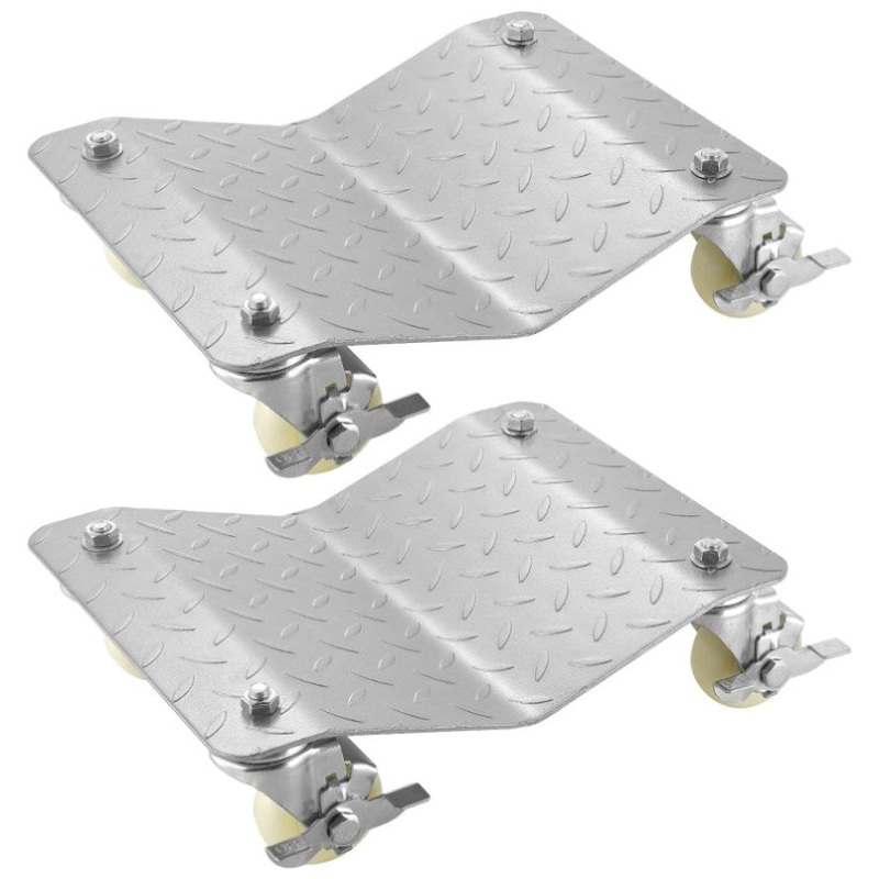 VEVOR 2 Pcs Tire Wheel Dollies 12X16 Platform Size Wheel Car Dolly 3 Caster Wheel Dolly for V952-TAD3503LTYWQ00001V0
